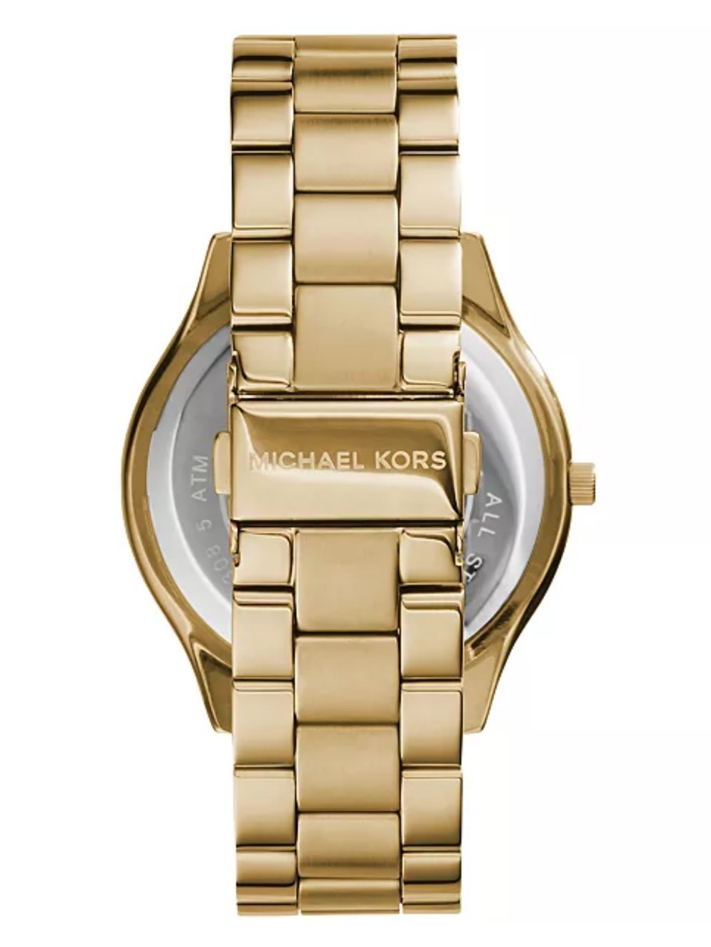 Michael Kors Gold Stainless Steel Bracelet Watch - Picture 4 of 8